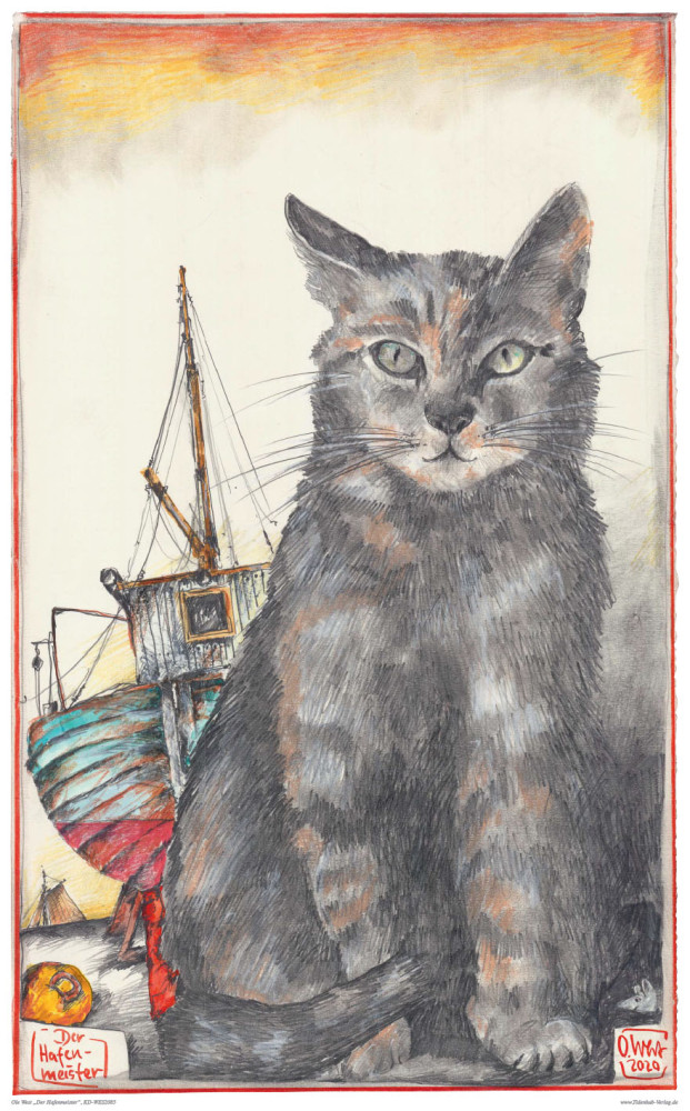 Havnechefen (kat) af Ole West