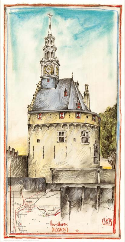 Hoofdtoren (Hoorn), Nederlandene af Ole West