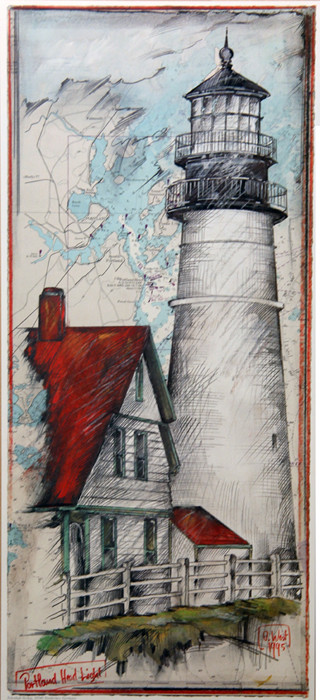 Portland Head Light af Ole West