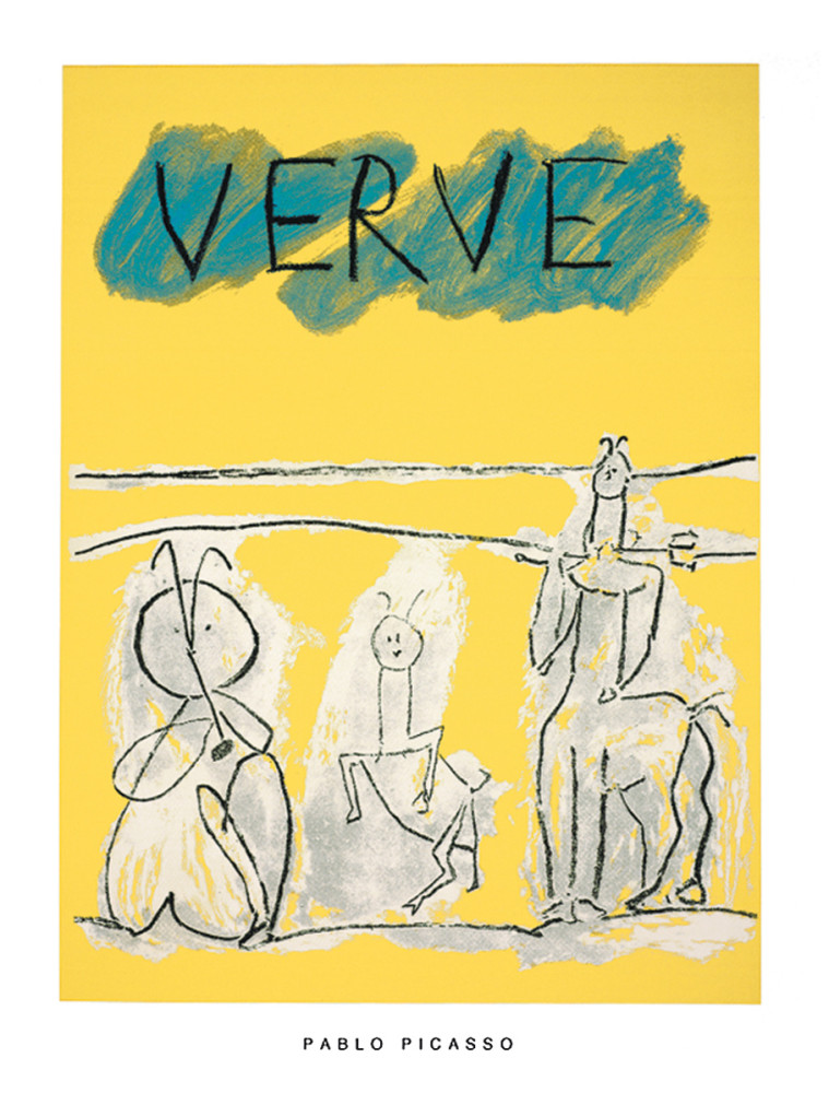 Cover til Verve, 1951 af Pablo Picasso