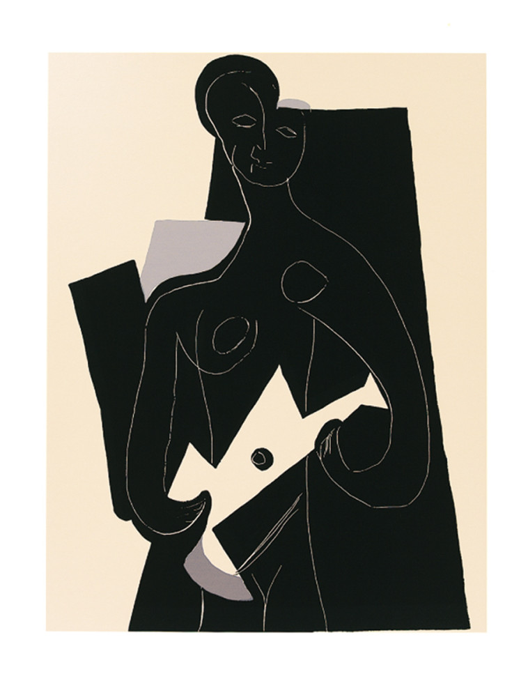 Kvinde med guitar af Pablo Picasso