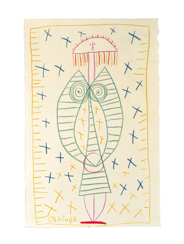 Stående kvinde (Ki. 2) af Pablo Picasso