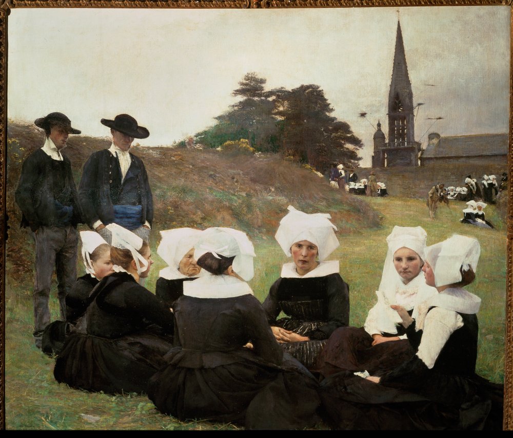 Dag (maleri på lærred) af Pascal Adolphe Jean Dagnan-Bouveret