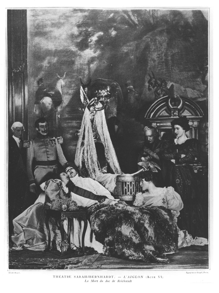 Sarah Bernhardt (1844-1923) i "L