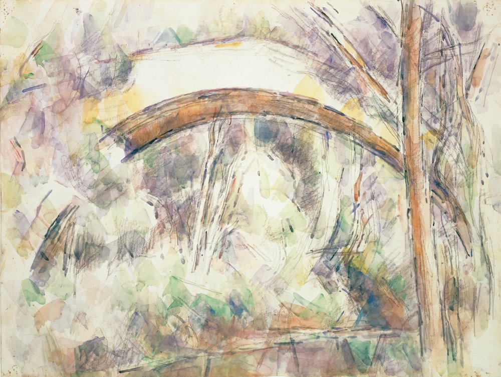 Broen over Trois-Sautets af Paul Cézanne