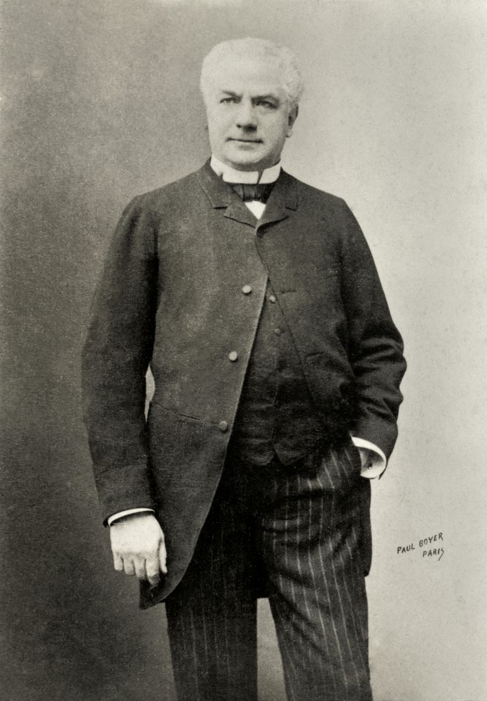 Portræt af Frederic Febvre (foto) af Paul Boyer
