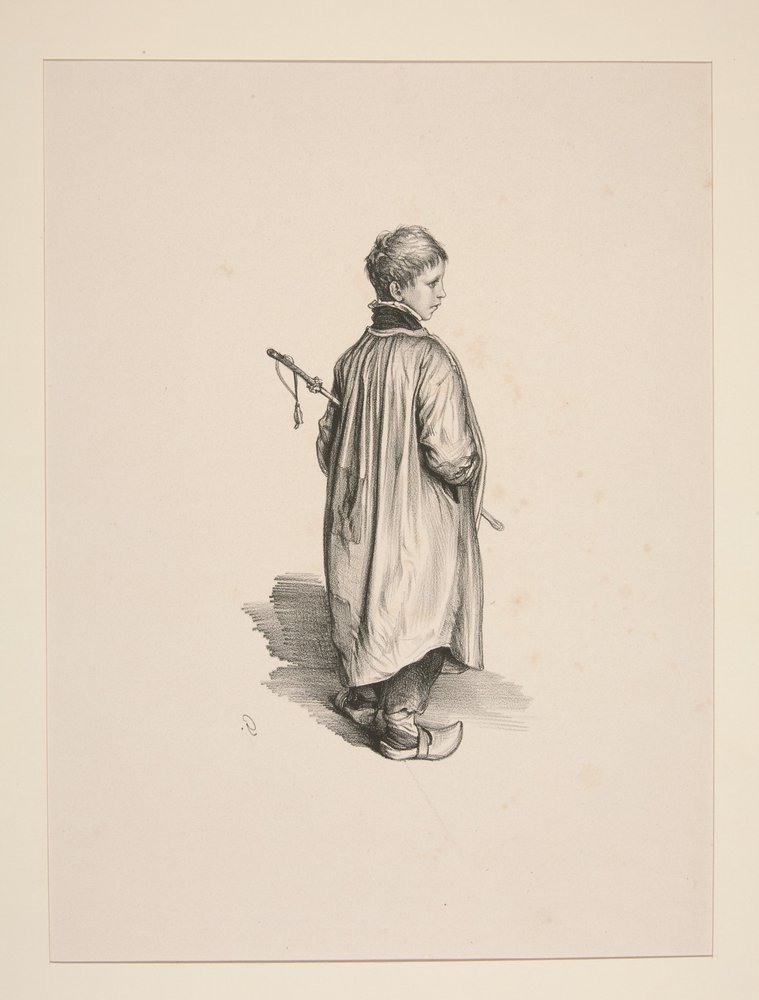 Studie af et barn af Paul Gavarni