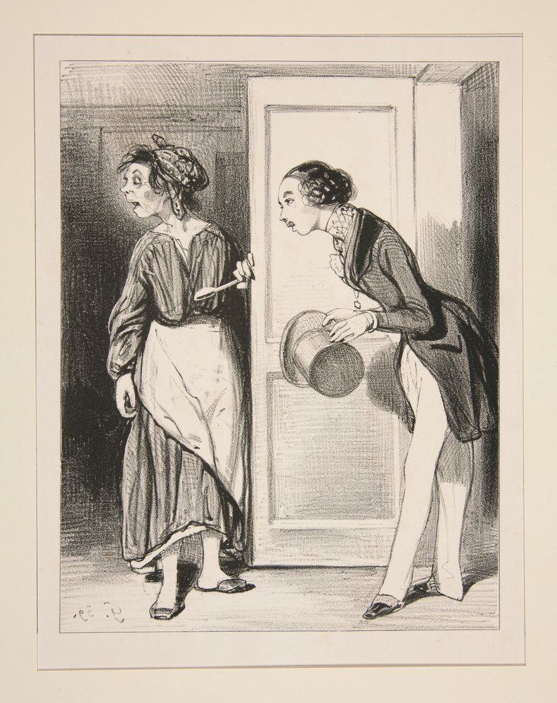 Madame de Saint-Aiglemont, frue, vær så venlig?... af Paul Gavarni
