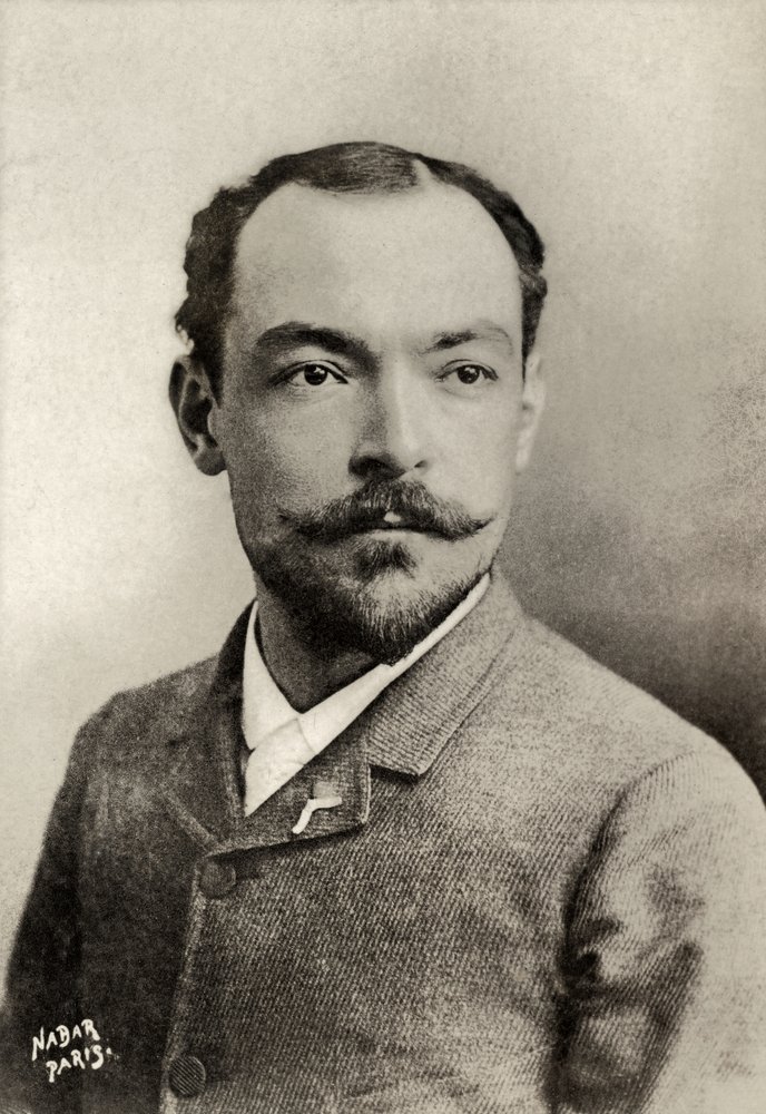 Portræt af Leon Marais (foto) af Paul Nadar