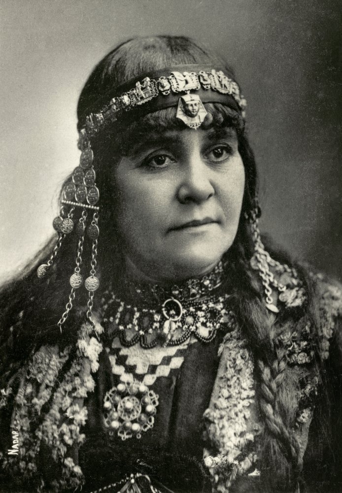Portræt af Marie Laurent (foto) af Paul Nadar