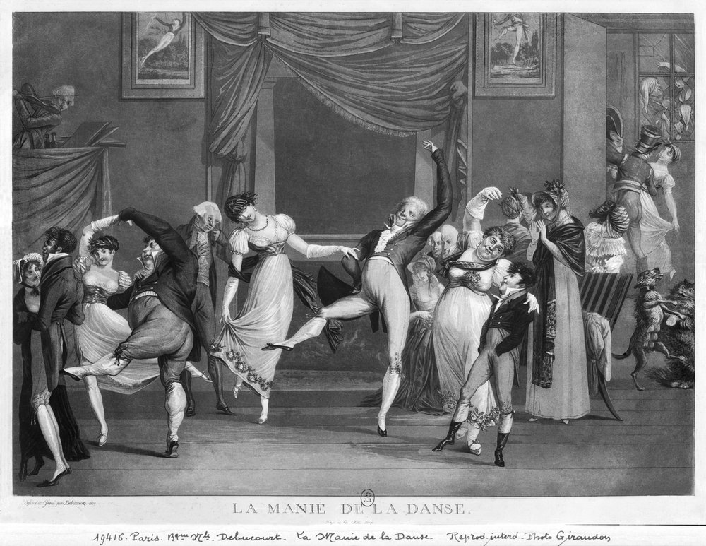 Dansemani, 1809 af Philibert-Louis Debucourt