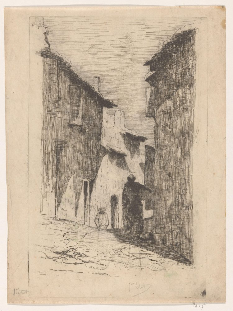Straat i Arles Ruelle d
