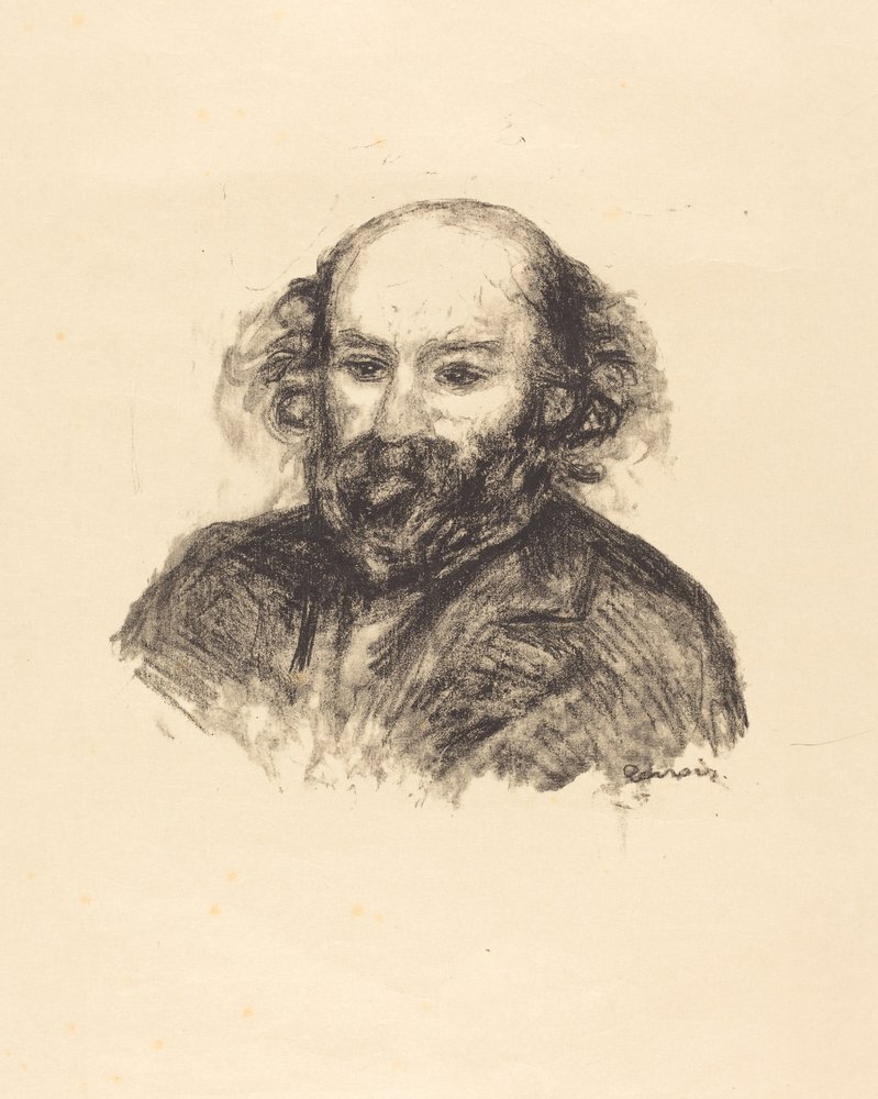 Paul Cezanne, 1902. af Pierre-Auguste Renoir