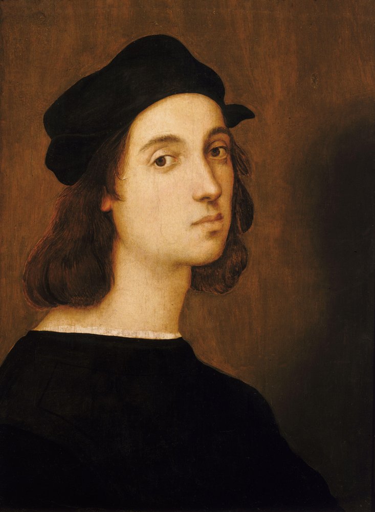Selvportræt af Rafael af Raffaello Sanzio Raphael