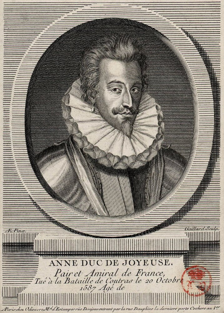 AnnedeJoyeuseGravering02 af Rene Gaillard