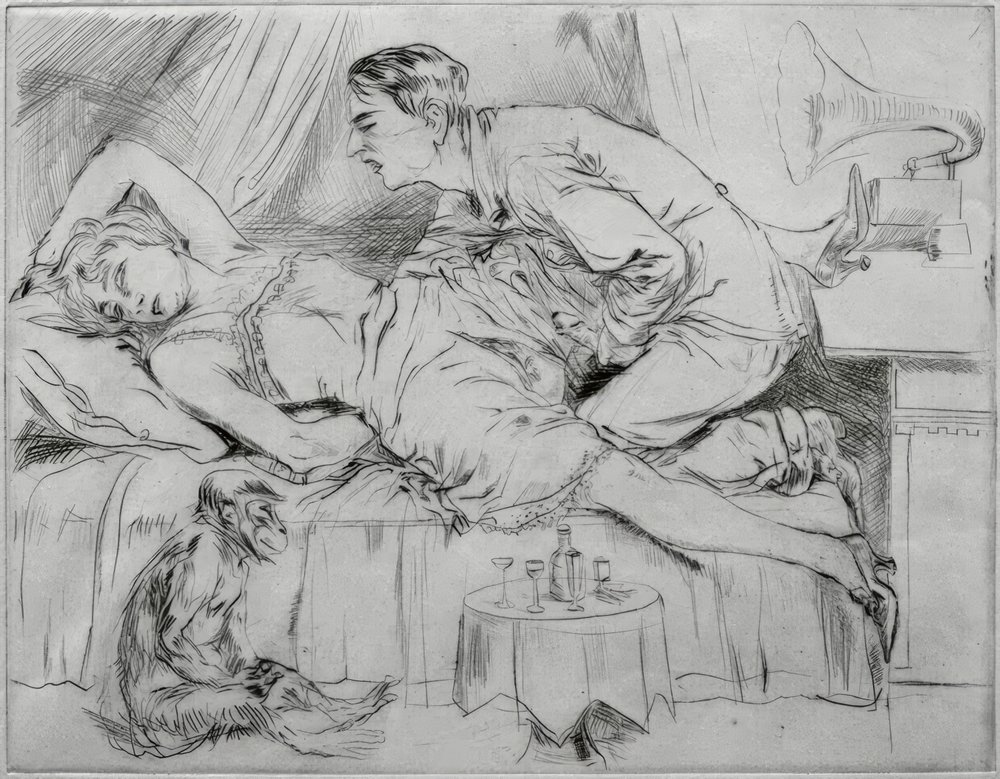 Kærlighedsvariationer af Rudolf Schlichter