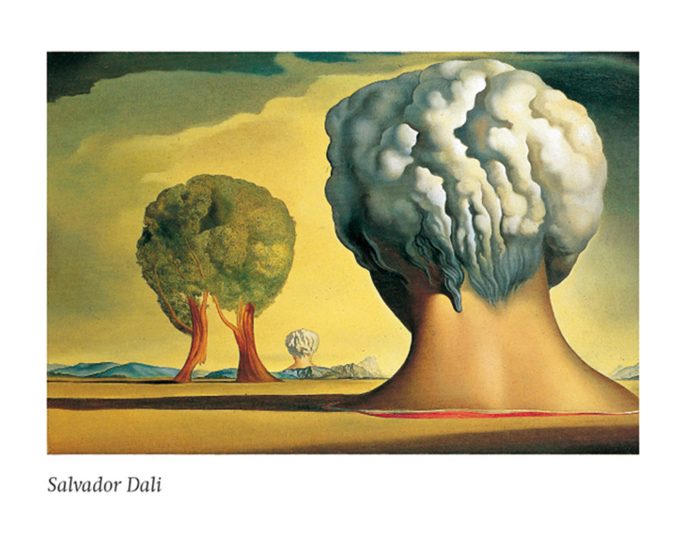 De tre sfinkser af Salvador Dali