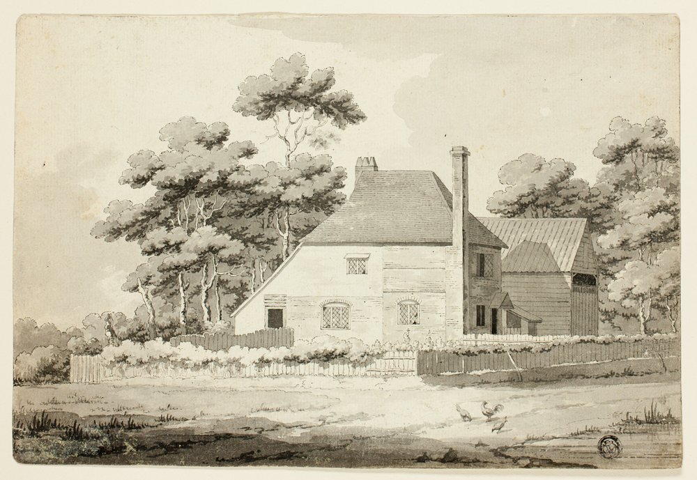 Engelsk Bondegård af Samuel Hieronymus Grimm