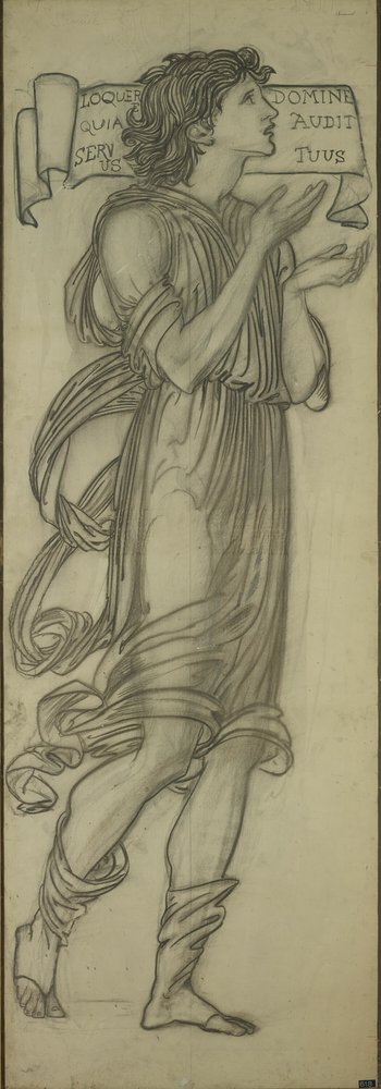 Samuel (Tegnefilm for Lady Chapel østvindue) af Sir Edward Burne Jones