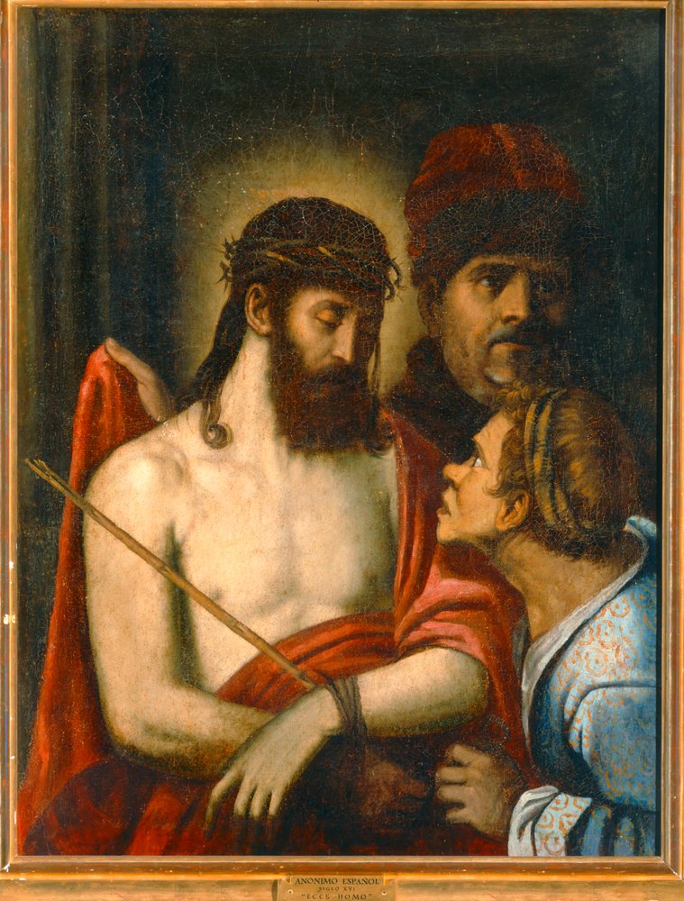 Ecce Homo, kopi efter Tizian (maleri) af Spanish School