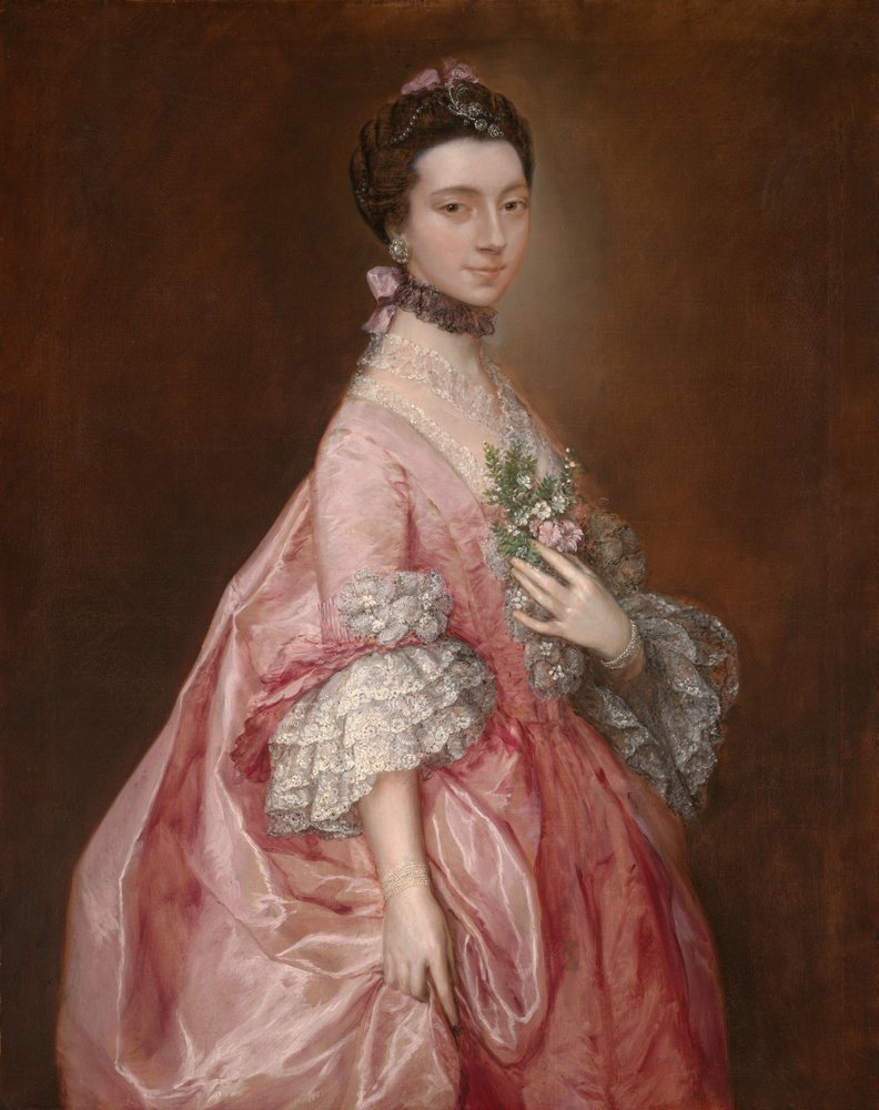 Mary Little, senere Lady Carr af Thomas Gainsborough