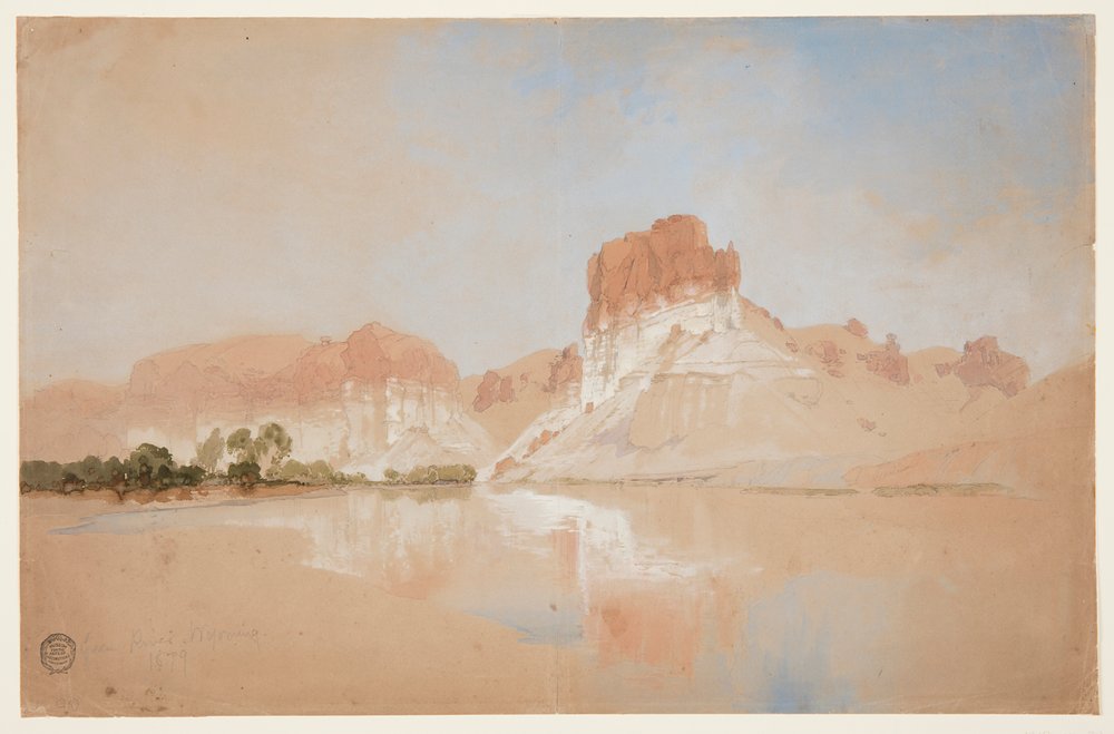Green River, Wyoming-territoriet af Thomas Moran