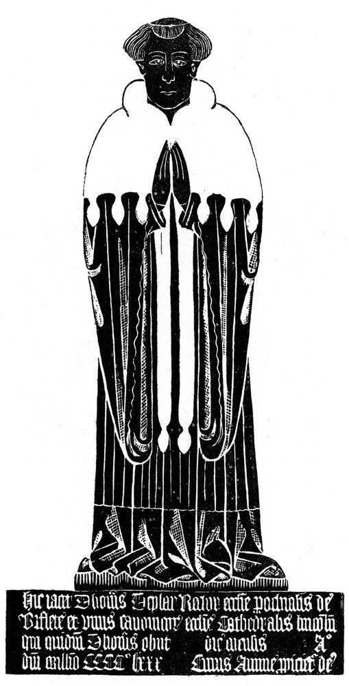 Gnidning af middelaldergraveret messing, 1481 1901 af Unbekannt