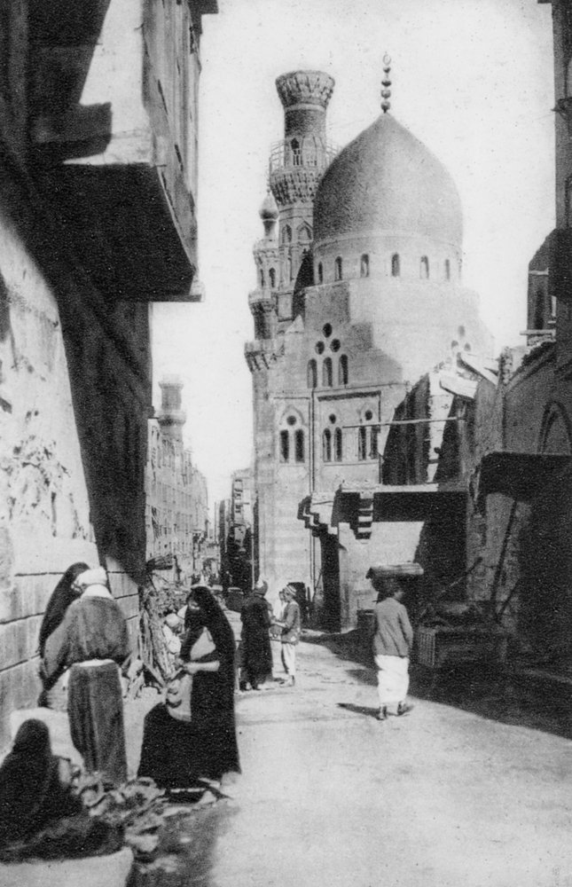 Det indfødte kvarter, Cairo, Egypten, c1920'erne af Unbekannt
