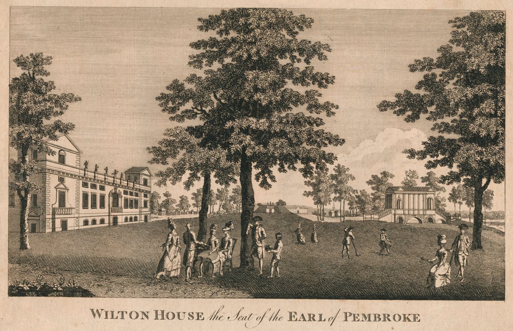 Wilton House, sæde for jarlen af Pembroke, 1779. af Unbekannt