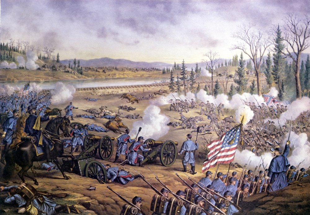 Amerikansk borgerkrig (1861 - 1865): Slaget ved Stone