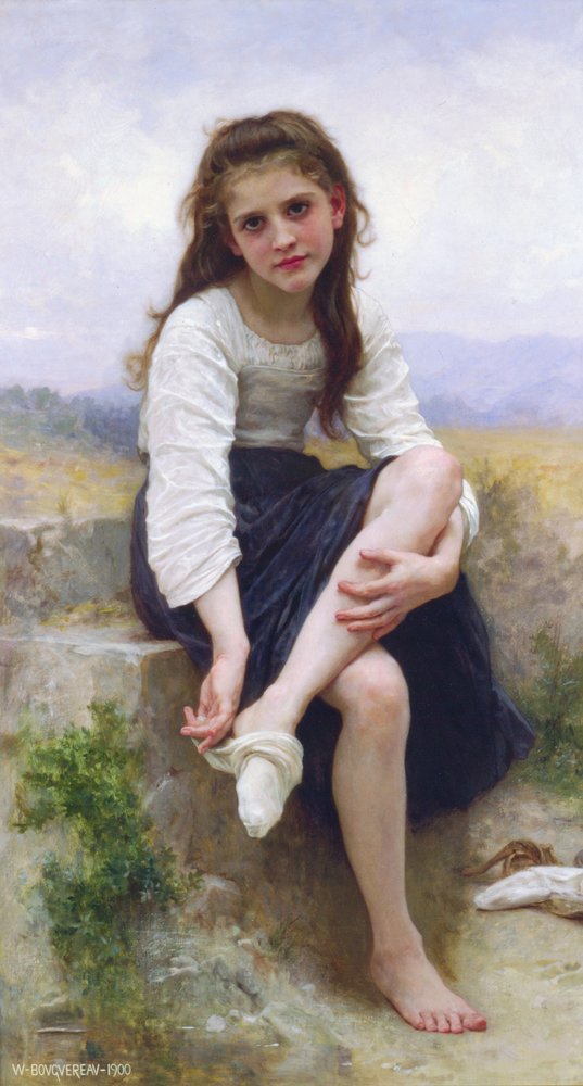 Før badet af William-Adolphe Bouguereau