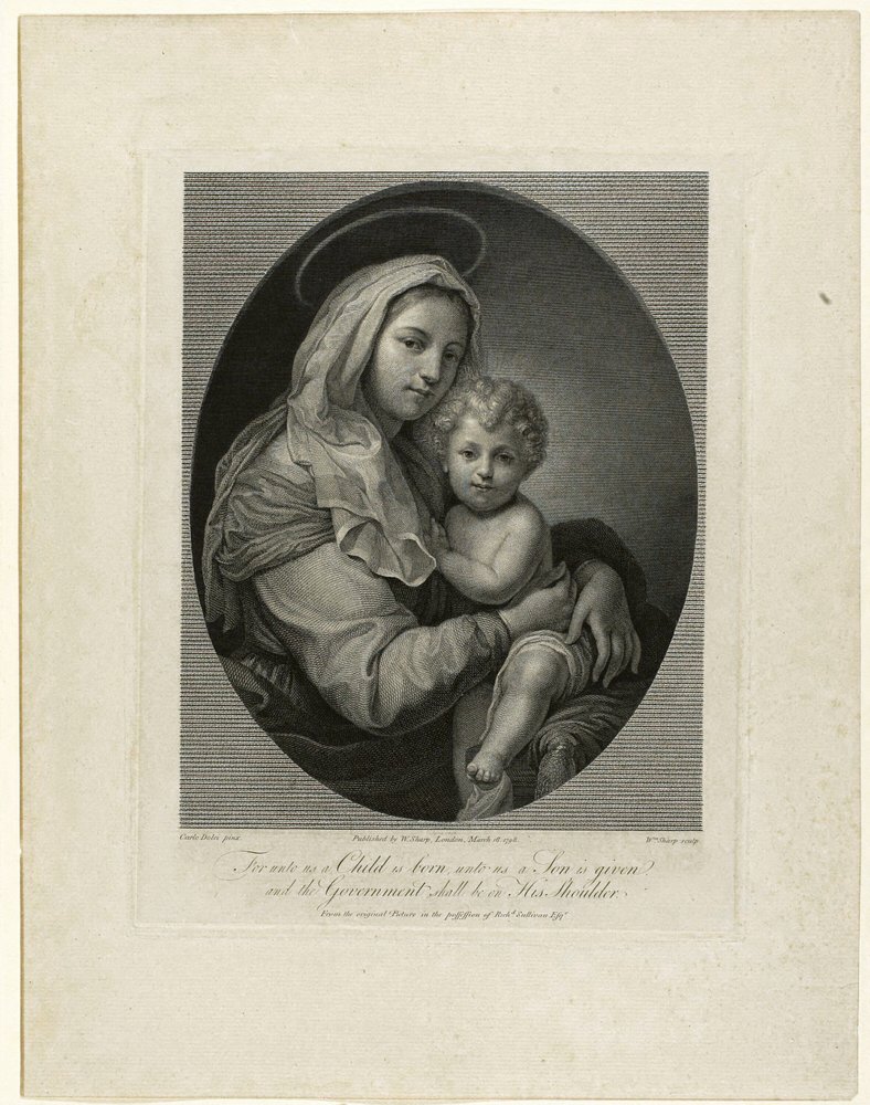Madonna og barn af William Sharp