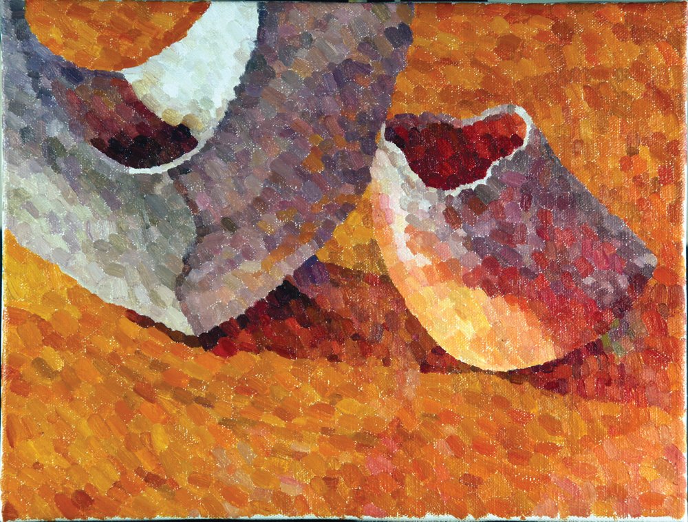 Still Life, Koyama Vessels, 2014 (Olie on Canvas) af William Wilkins