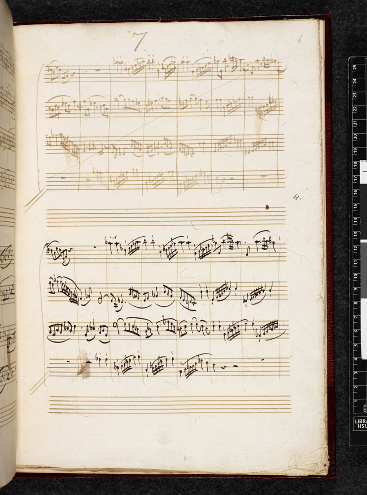 Adagio og fuga i c-mol, K. 546, Add. 28996, f.6r af Wolfgang Amadeus Mozart
