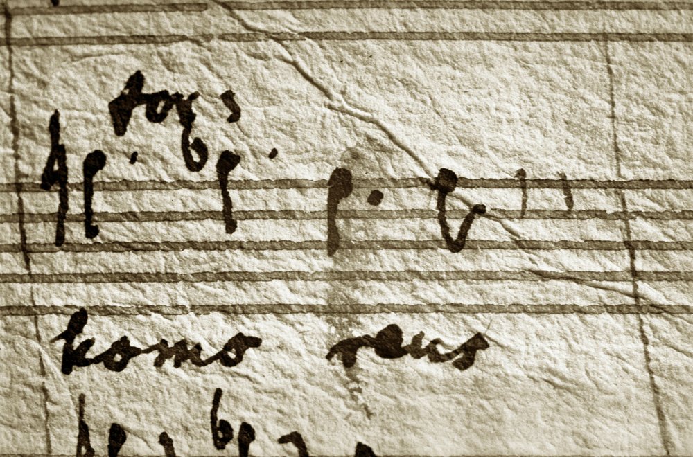 "Arbejdspartitur" af Wolfgang Amadeus Mozarts requiem (musikpartitur) af Wolfgang Amadeus Mozart