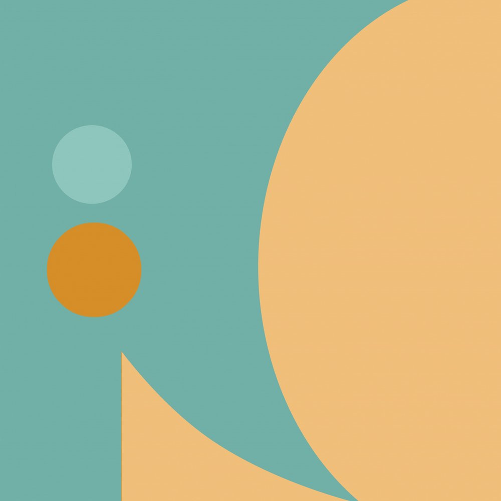 Rolige geometriske kurver af Alejandra Winkhaus