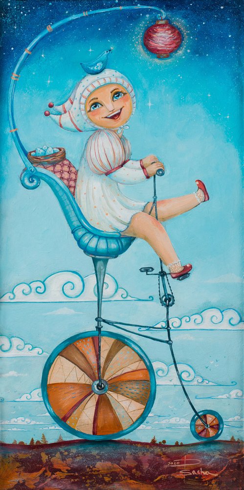 En fantasifuld tur i stjernetoget for børn af Aleksandra Paranchenko