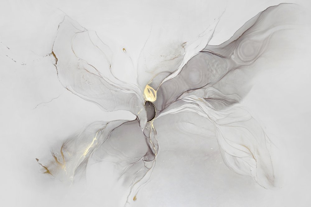 Fluid Gold – Abstrakt af Alevtina Shelest