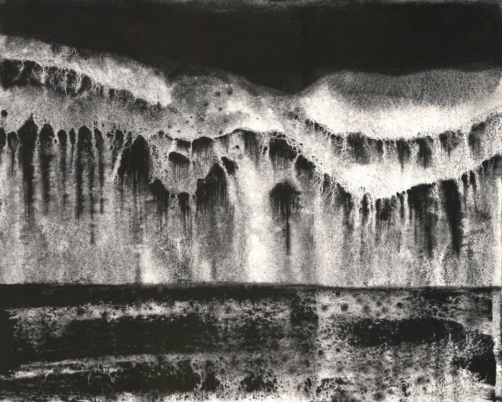 Mørk naturabstraktion af Alex Walsh