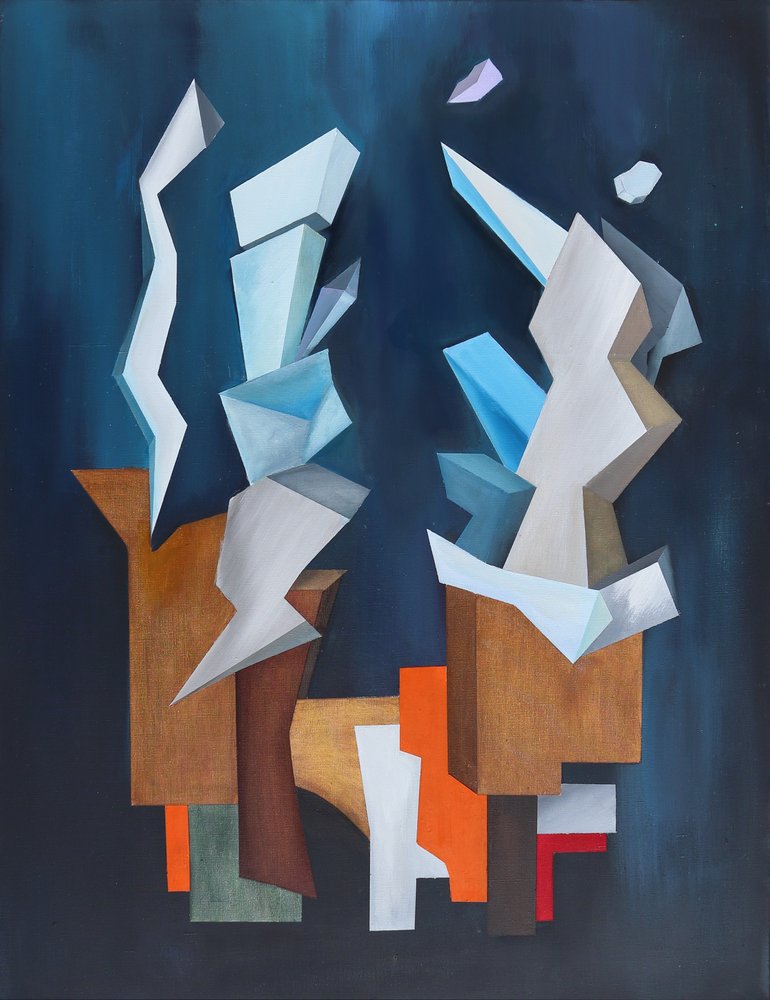 Abstrakte geometriske former af Alexander Trifonov