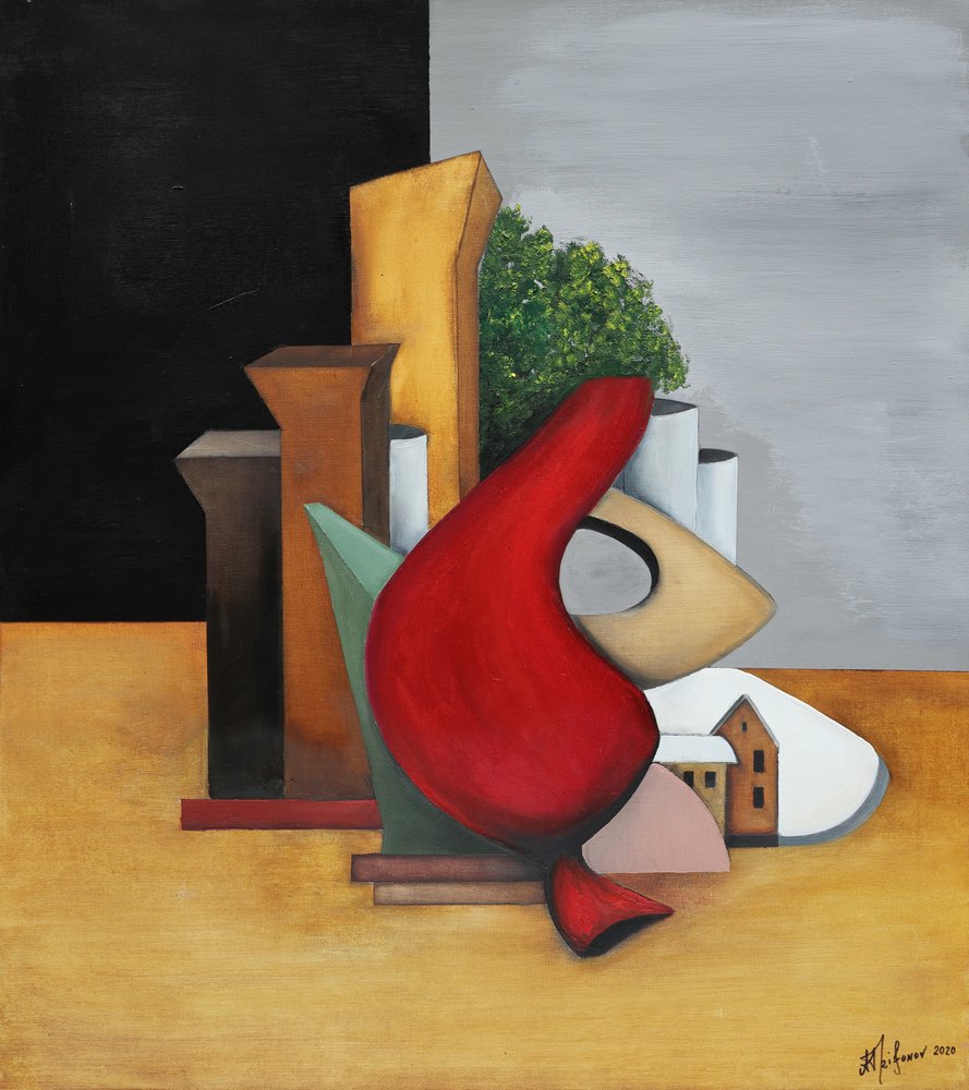 Den røde geometriske by af Alexander Trifonov