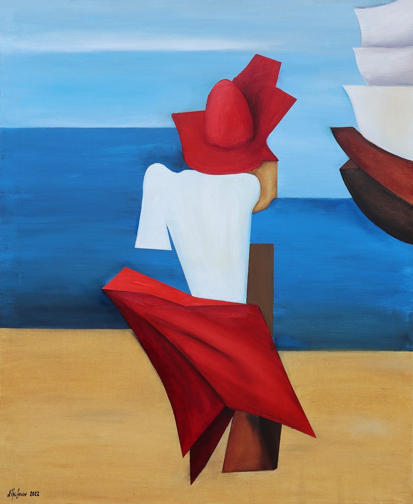 Red Hat ved havet af Alexander Trifonov