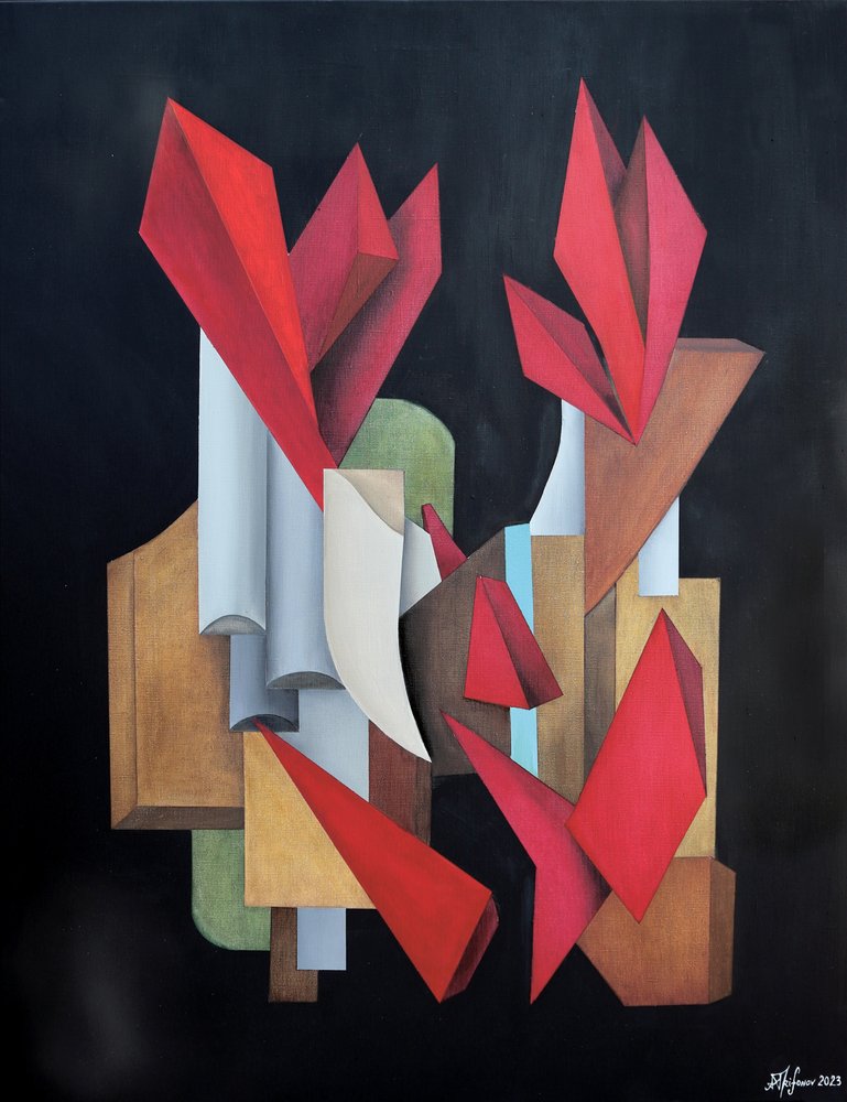 Livlige geometriske former af Alexander Trifonov