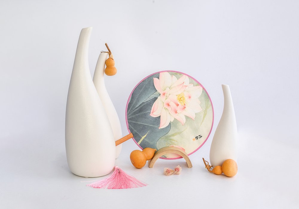 Asiatisk harmoni – stilleben af Alice Sheng