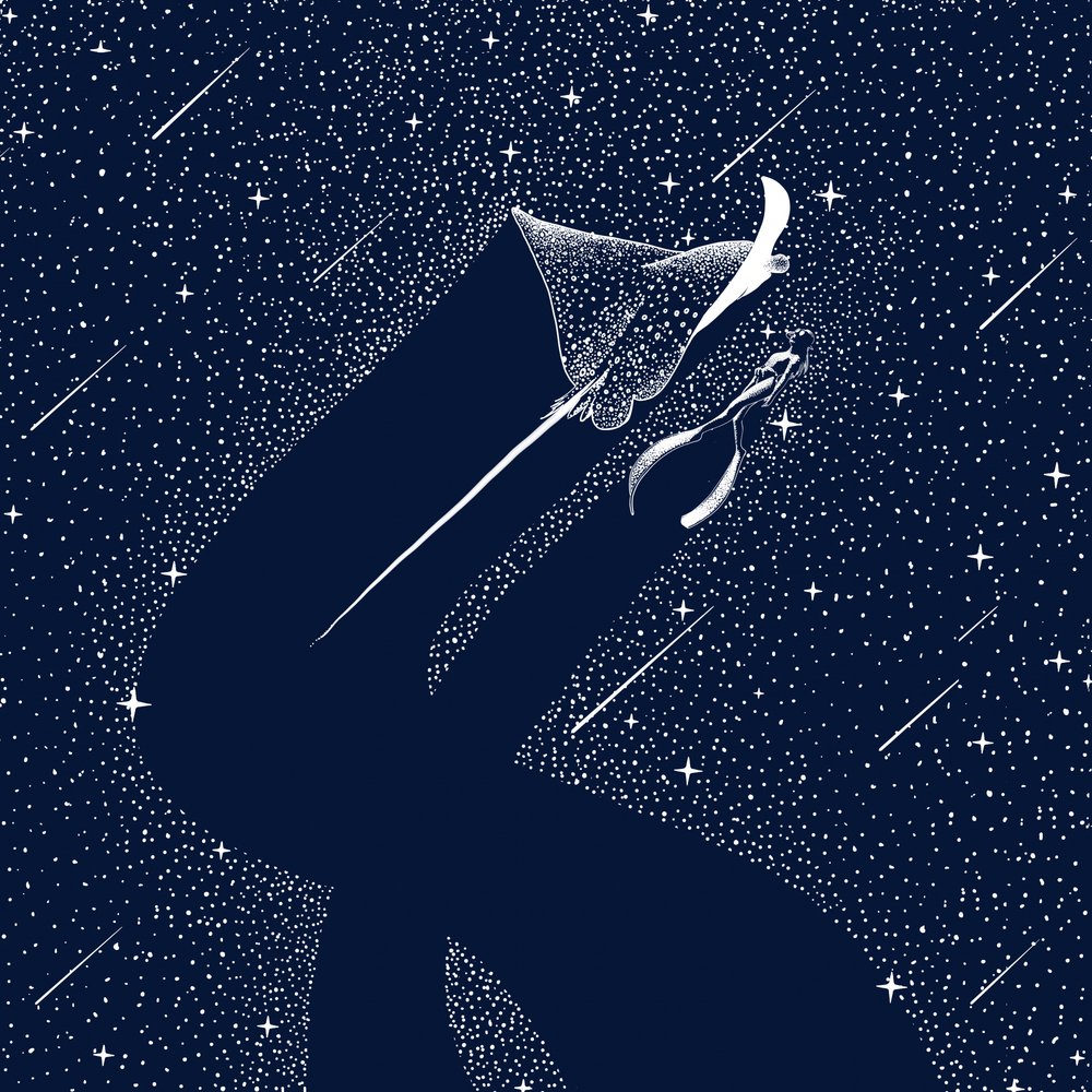 Kosmisk Manta-drøm af Alirıza ÇAKIR