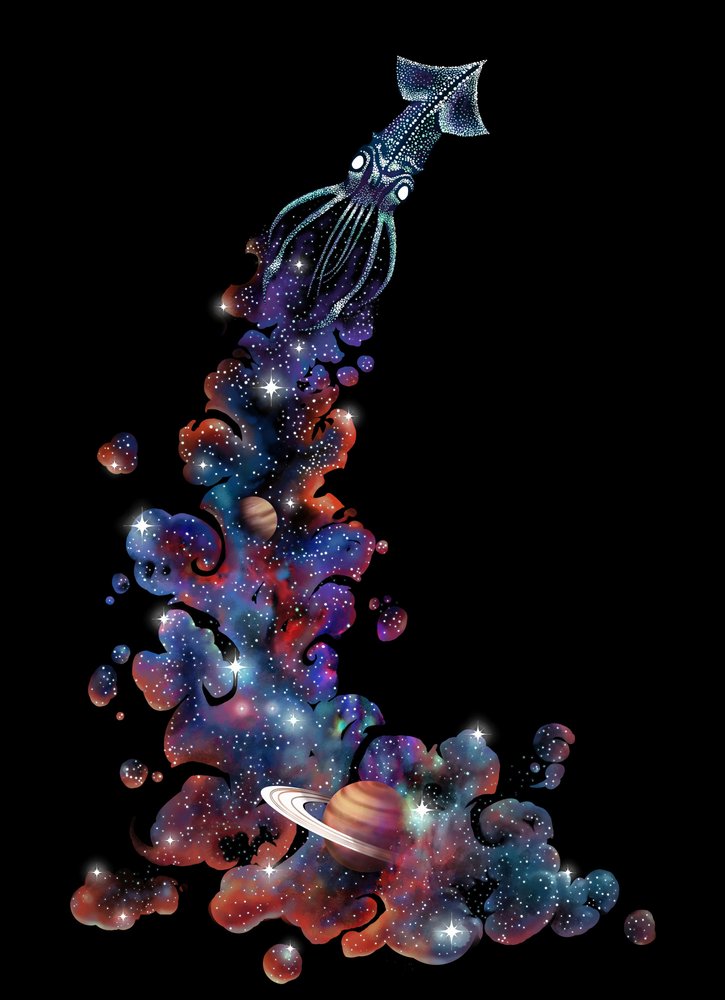 Kosmisk rumblæksprutte af Alirıza ÇAKIR