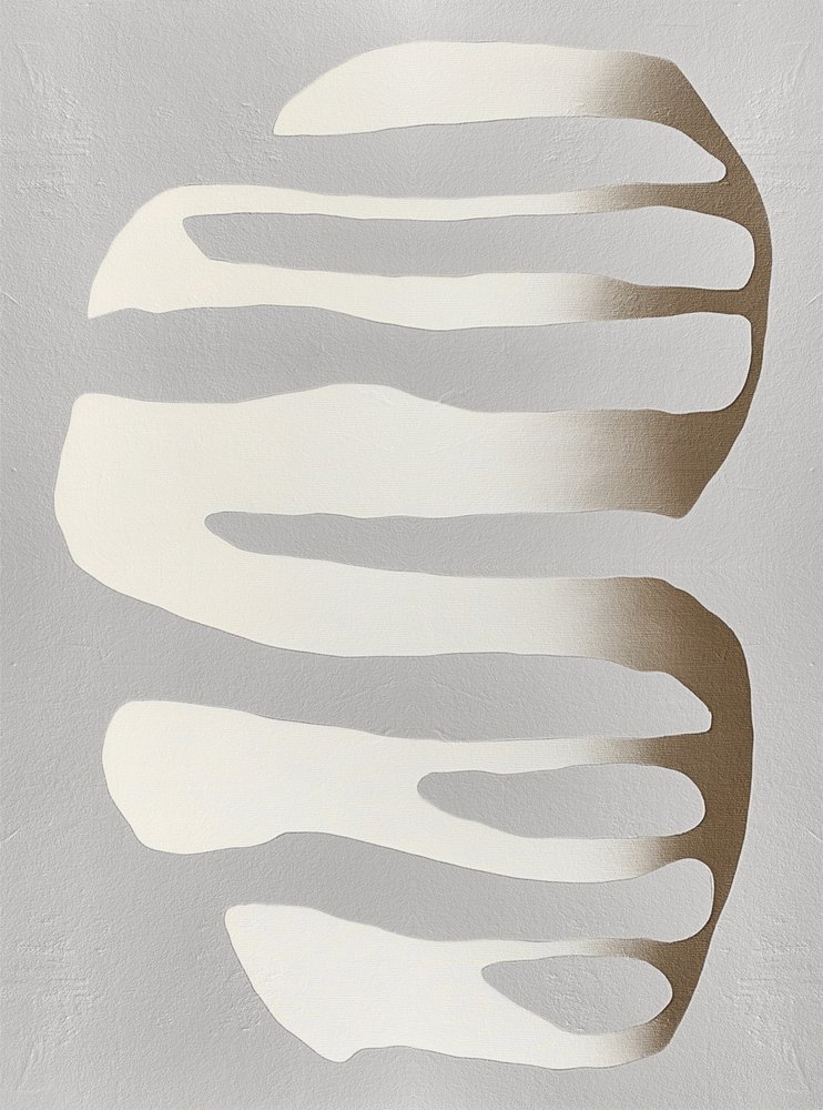 Abstrakte gradientformer af Alma