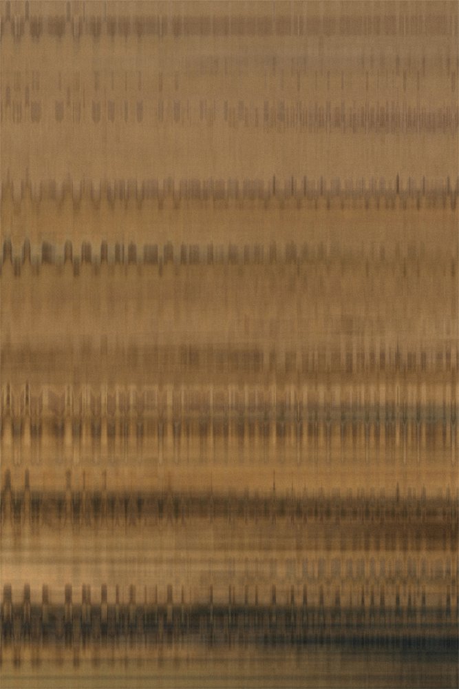 Abstrakte vandrette bølger af Alma