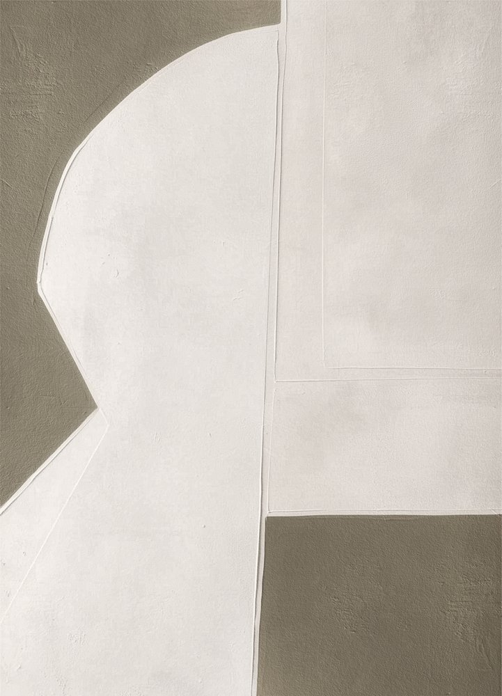 Buede abstrakte former af Alma