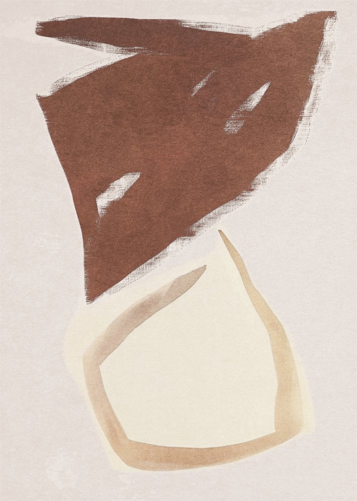 Jordnære abstrakte former af Alma